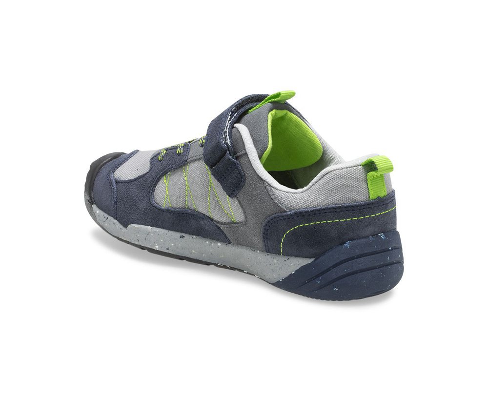 Merrell Sneakers Navy/Grey - Bare Access Steps® Alpine - Kids 37OHVWRKQ